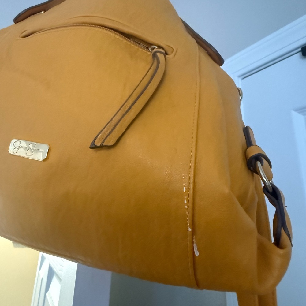 Jessica Simpson Mustard Handbag - Picture 4 of 8